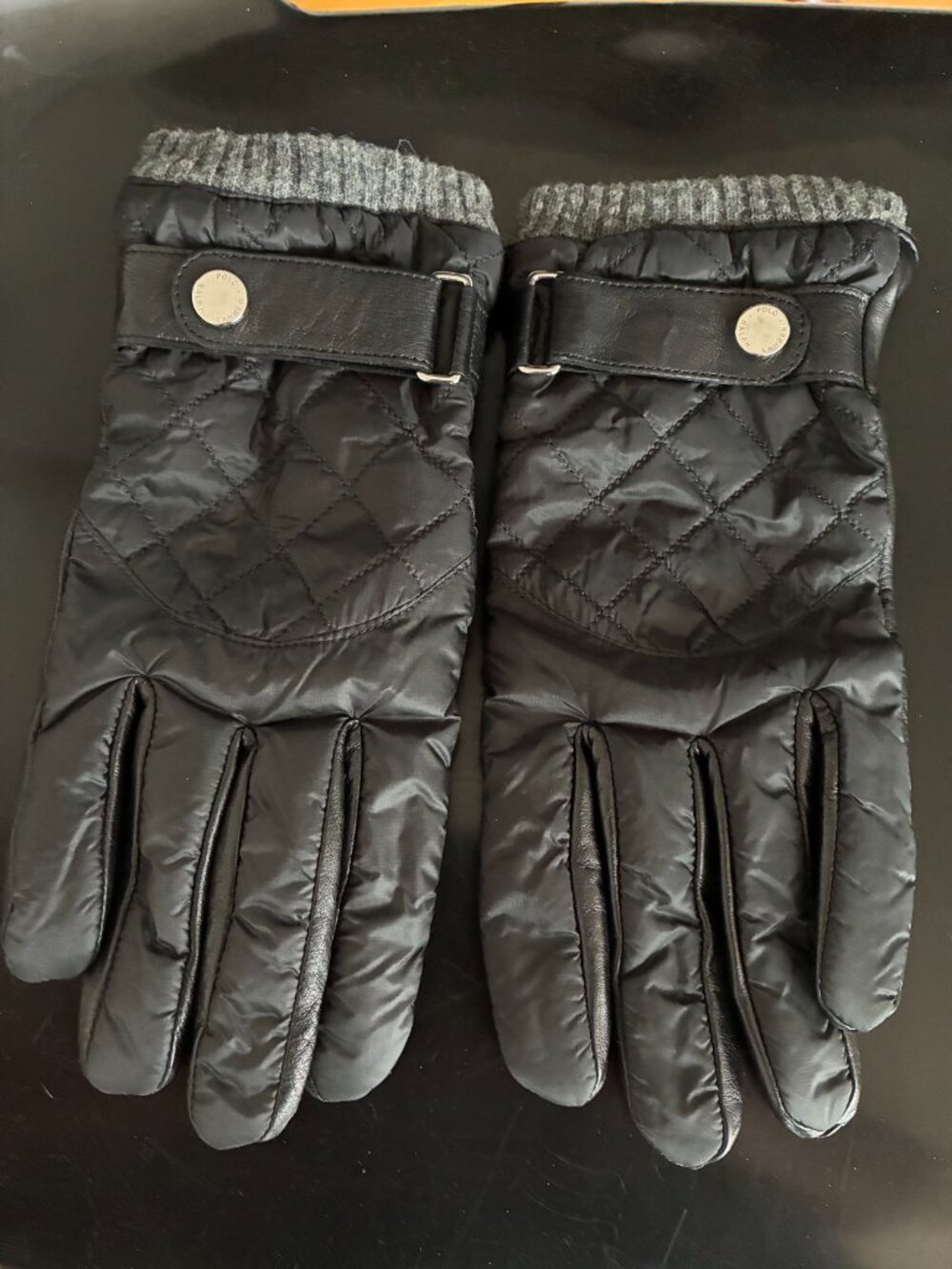 Polo Ralph Lauren Touch Quilted Field Gloves Size S